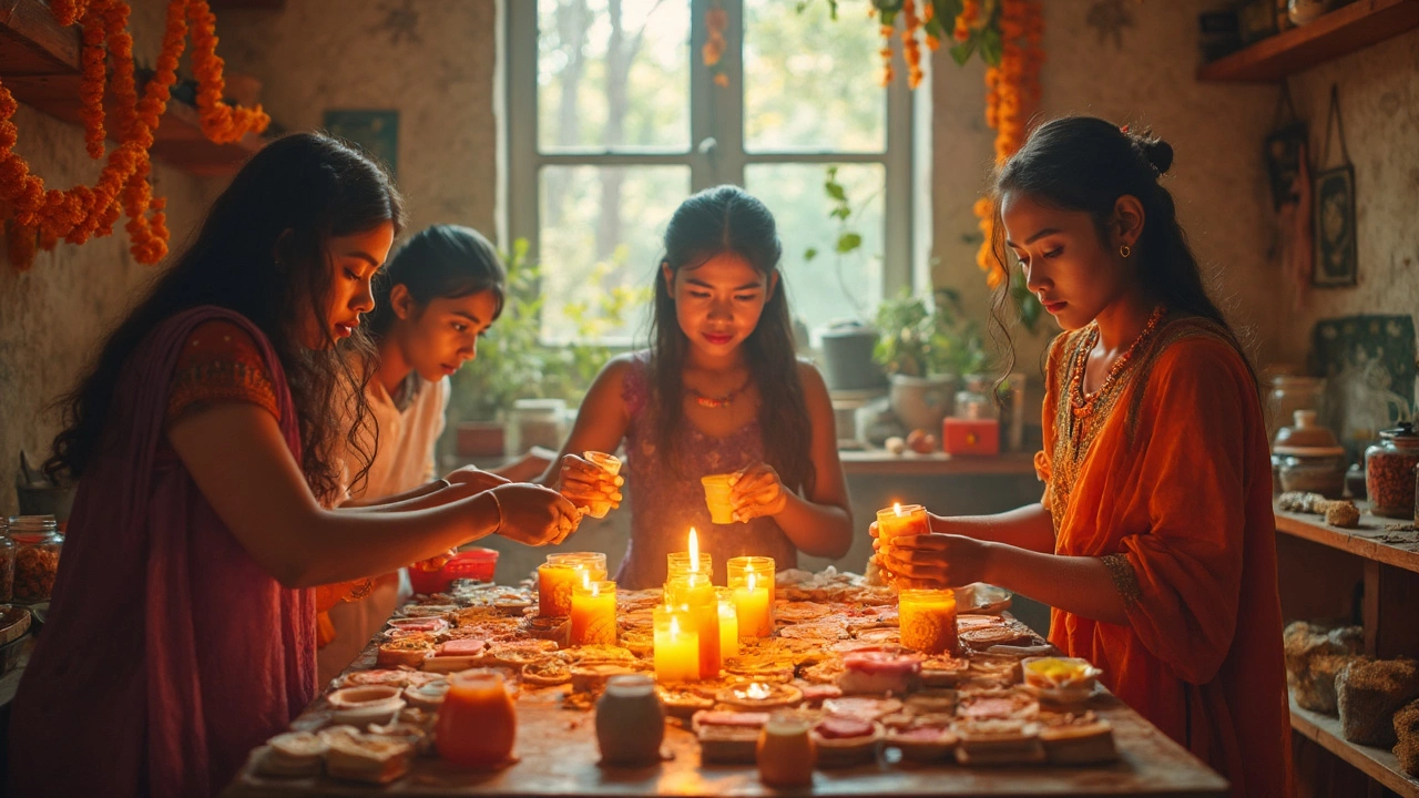 Small Scale Manufacturing: Candle Making as a Practical Example