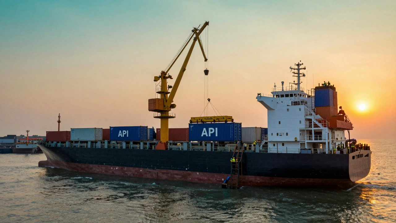 What chemicals does India export? Top products and global markets